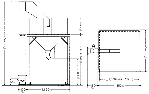 独特な店 農業用品販売のプラスワイズ受注生産 スチール 昇降機 7吋 10.2m SH7-102 069725 穀物 搬送機 ホクエツ オK 代引不可 